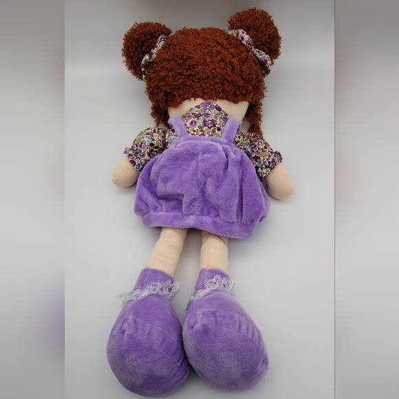 Cute doll with purple dress - Picture 2 of 3